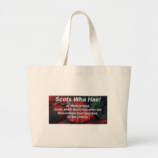 Grand Tote Bag Hae-Tartan écossais de Wha