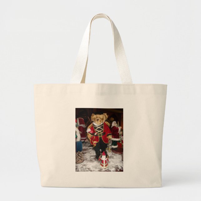 Grand Tote Bag Hakuna Mata Belle carte cadeau de Noël photo (Devant)