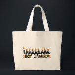 Grand Tote Bag Hanoukka<br><div class="desc">Customisez-le avec votre propre design,  ou l'un des nôtres.</div>