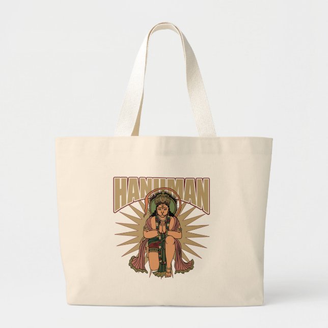 Grand Tote Bag Hanuman indou (Devant)