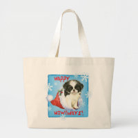 Happy Howlidays Chin japonais