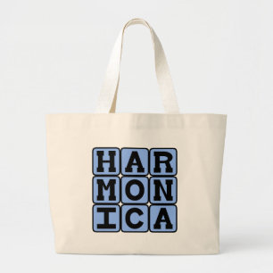 Grand Tote Bag Harmonica, Instrument de musique