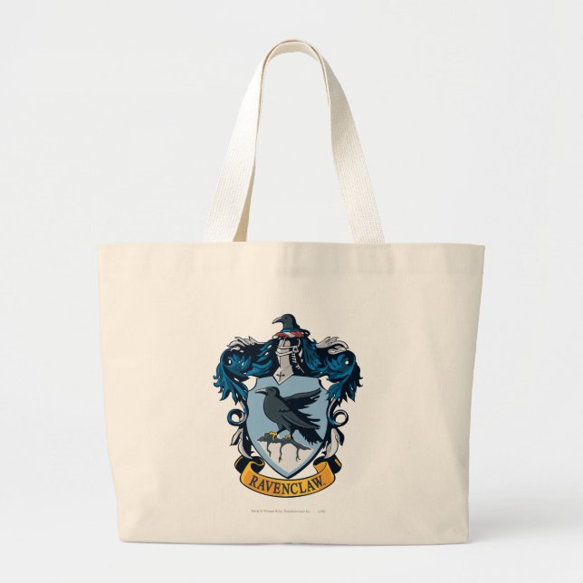 Grand Tote Bag Harry Potter  | Gothic Ravenclaw Crest (Devant)
