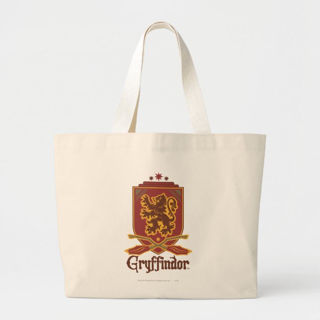 Grand Tote Bag Harry Potter | Gryffindor QUIDDITCH™  Badge (Devant)
