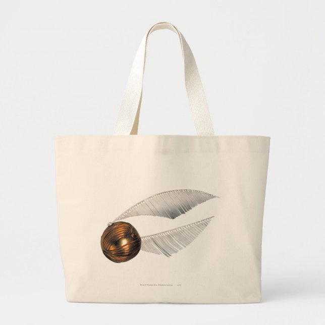 Grand Tote Bag Harry Potter Spell | Golden Snitch (Devant)