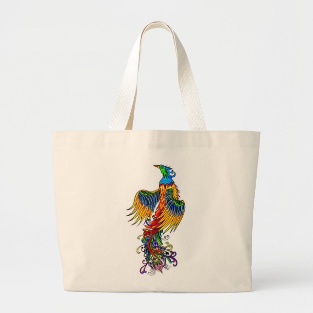 Grand Tote Bag Hausse de Phoenix (Devant)