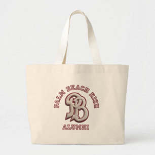 Grand Tote Bag Hautes anciennes élèves de Palm Beach