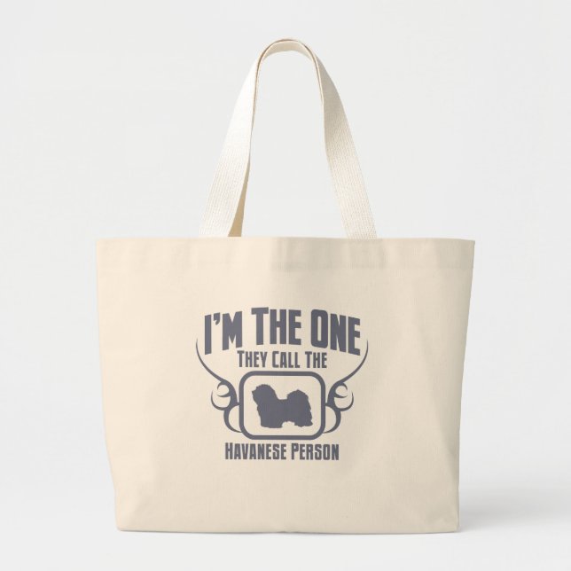 Grand Tote Bag Havanese (Devant)
