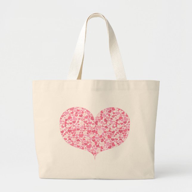 Grand Tote Bag Heart of Hearts Jumbo Tote (Devant)