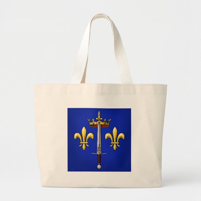 Grand Tote Bag Héraldique de Jeanne d'Arc Jeanne D'Arc (Devant)