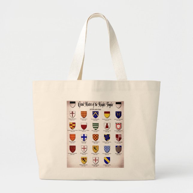 Grand Tote Bag Heraldry maître modèle (Devant)