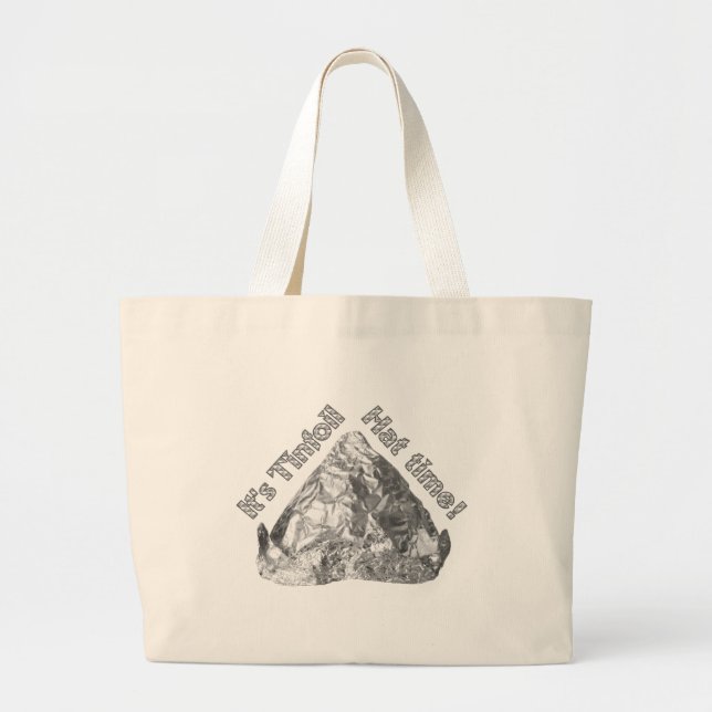Grand Tote Bag Heure Casquette Tinfos (Devant)