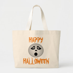 GRAND TOTE BAG "HEUREUX HALLOWEEN" GHOST
