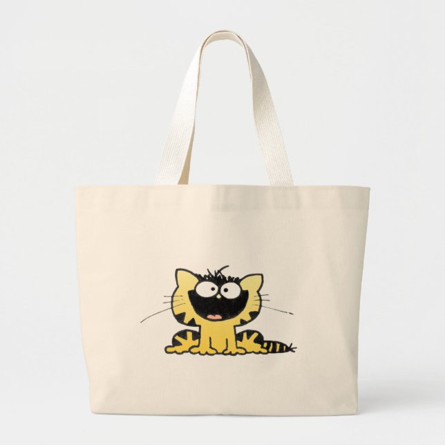 Grand Tote Bag Heureux-Kitty (Devant)