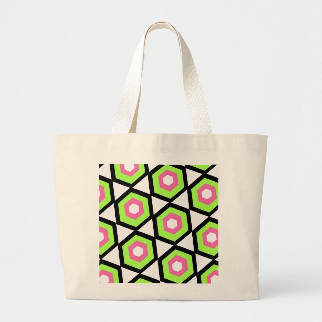 Grand Tote Bag Hexagone (Devant)