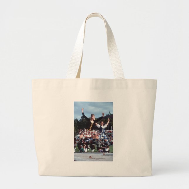Grand Tote Bag Highland Dancing (Devant)