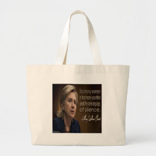 Grand Tote Bag Hillary Clinton Femmes R Cadeaux et T-shirts anony