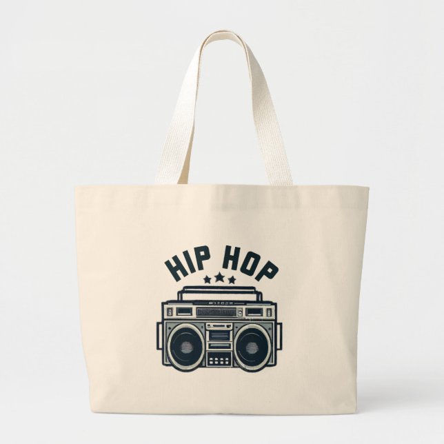 Grand Tote Bag Hip hop (Devant)
