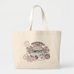 Grand Tote Bag Hippie Van des années 70 de Shagadelic rétro