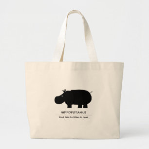 Grand Tote Bag Hippopotame