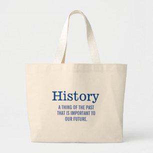 Grand Tote Bag Histoire