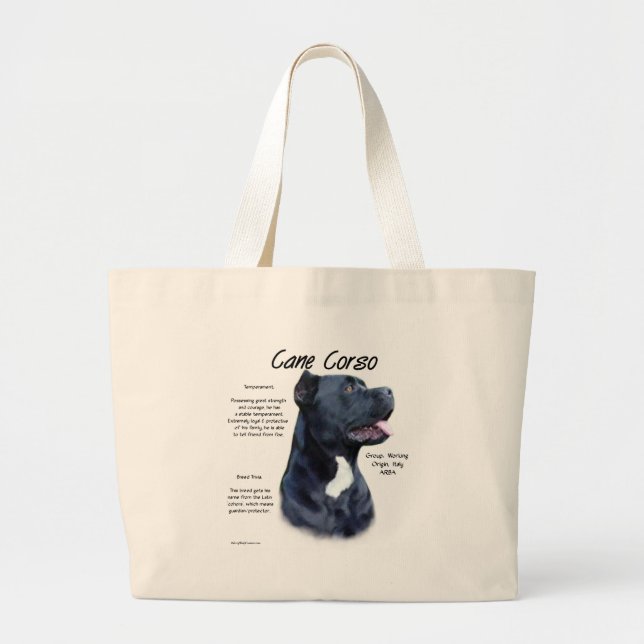 Grand Tote Bag Histoire du Corso de Canne (Devant)