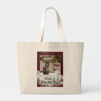 GRAND TOTE BAG HIVER AU RANG WEST HILLS