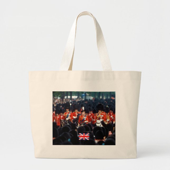 Grand Tote Bag HM La Reine Elizabeth II Prince Philip London (Devant)