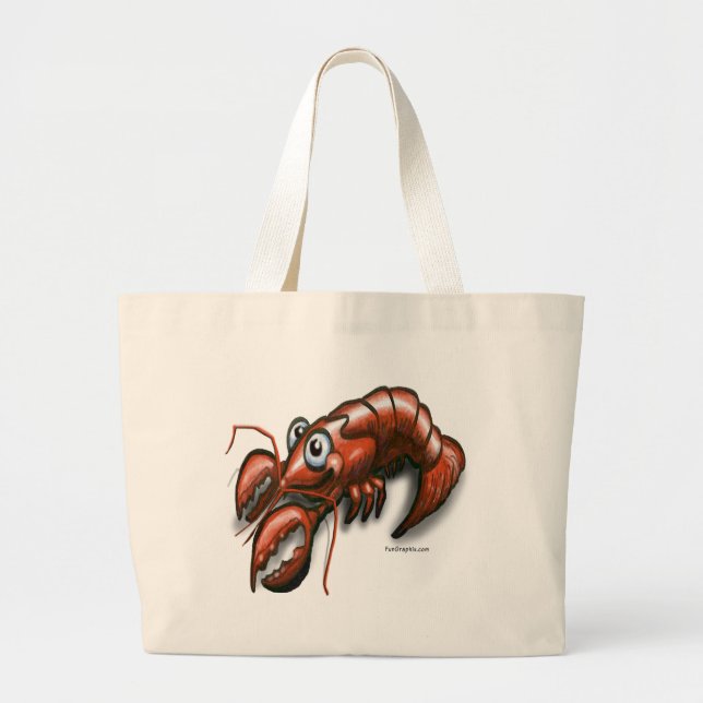 Grand Tote Bag Homard (Devant)