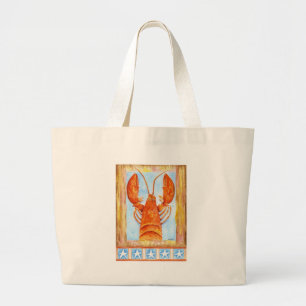 Grand Tote Bag Homard patriotique
