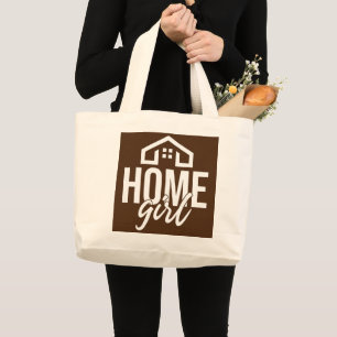 Grand Tote Bag Home Girl Real Estate Agent