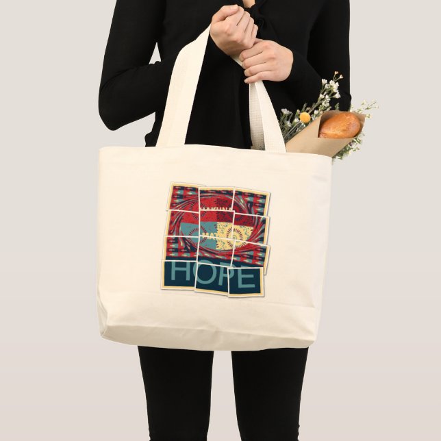 Grand Tote Bag Hope Hakuna Matata (Devant (produit))