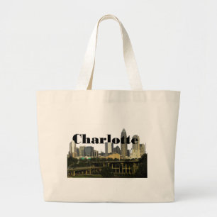 Grand Tote Bag Horizon de Charlotte OR avec Charlotte dans le