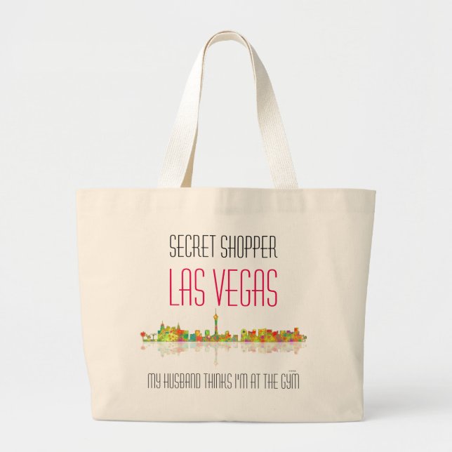 Grand Tote Bag Horizon de Las Vegas (Devant)