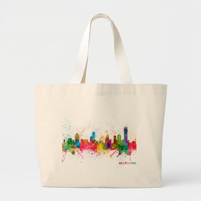 Grand Tote Bag Horizon de Melbourne (Devant)