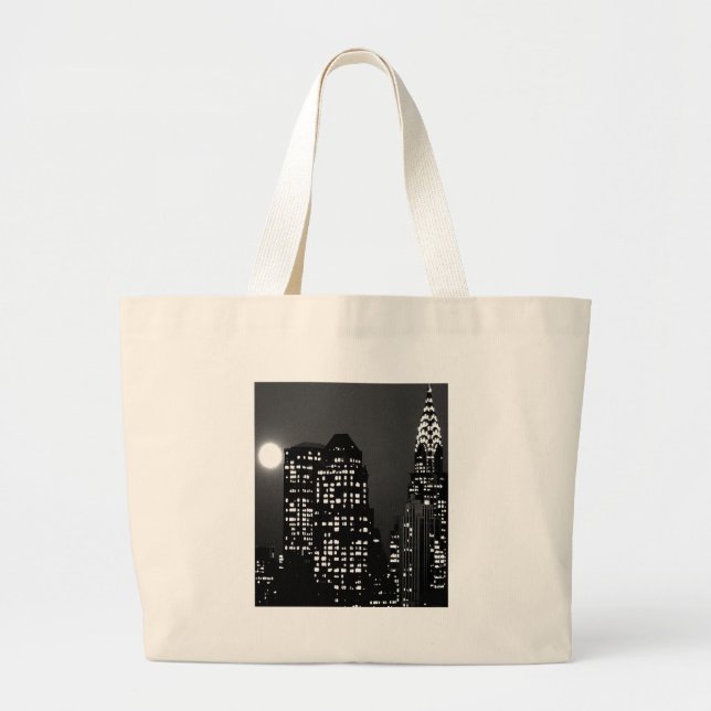 Grand Tote Bag Horizons de Manhattan (Devant)