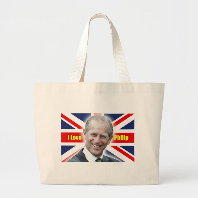 Grand Tote Bag HRH Duke d'Einburgh (Devant)
