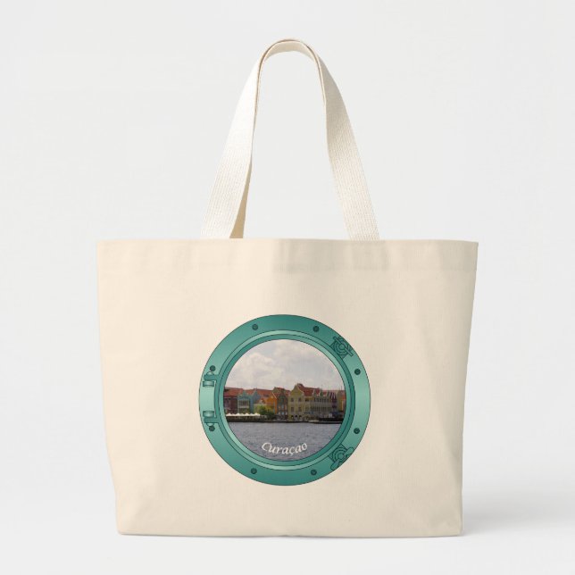Grand Tote Bag Hublot du Curaçao (Devant)