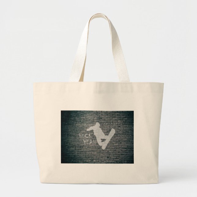 Grand Tote Bag Huck Yeah (Devant)