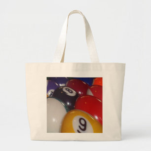 Grand Tote Bag Huit-Ball Les Couleurs Traditionnelles,