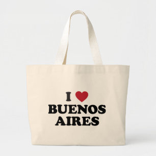 Grand Tote Bag I coeur Buenos Aires Argentine