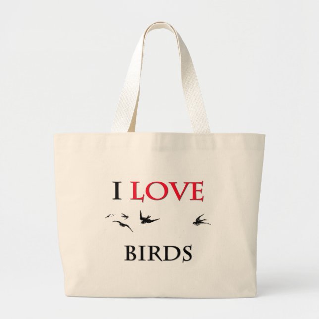 Grand Tote Bag I inséparables (Devant)