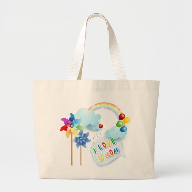 Grand Tote Bag I love (Devant)