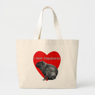 Grand Tote Bag I Love Capybaras 2