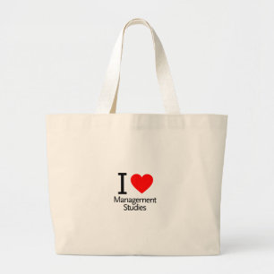 Grand Tote Bag I Love Management Studies