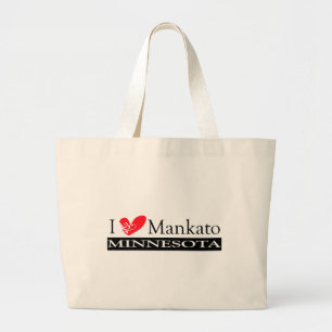 Grand Tote Bag I Love Mankato Minnesota