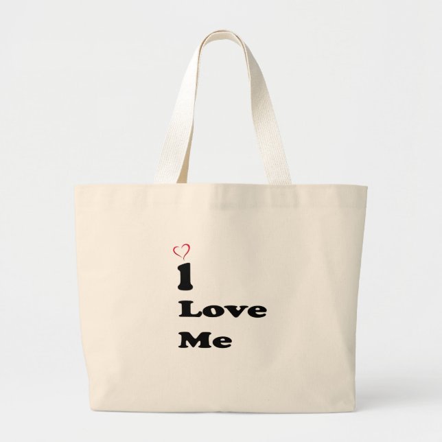 Grand Tote Bag I love Me  (Devant)