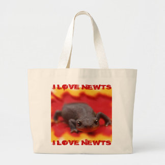 Grand Tote Bag I Love Newts Handbag