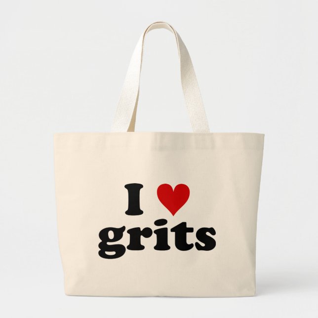 Grand Tote Bag I poussières abrasives de coeur (Devant)
