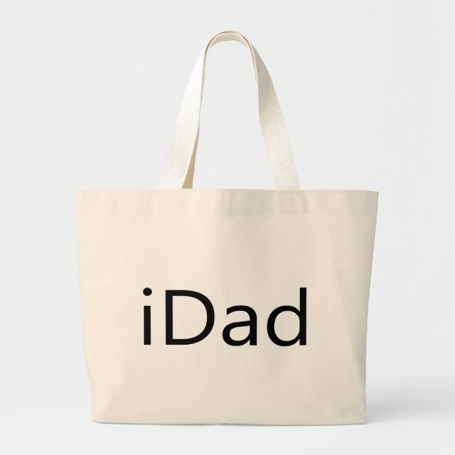 Grand Tote Bag iDad (Devant)